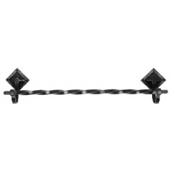 Acorn IBBBP Siena Black 24" Towel Bar