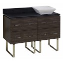 American Imaginations AI-1386 Plywood-Melamine Vanity Set In Dawn Grey