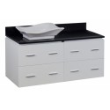 American Imaginations AI-1501 Plywood-Veneer Vanity Set In White