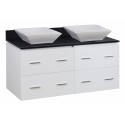 American Imaginations AI-1506 Plywood-Veneer Vanity Set In White