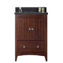 American Imaginations AI-17495 Plywood-Veneer Vanity Set In Walnut
