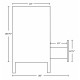 American Imaginations AI-17504 Plywood-Veneer Vanity Set In Walnut