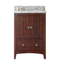 American Imaginations AI-17506 Plywood-Veneer Vanity Set In Walnut