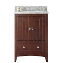American Imaginations AI-17506 Plywood-Veneer Vanity Set In Walnut