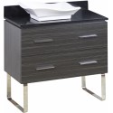 American Imaginations AI-1393 Plywood-Melamine Vanity Set In Dawn Grey