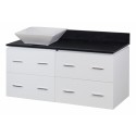 American Imaginations AI-1503 Plywood-Veneer Vanity Set In White