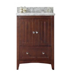 American Imaginations AI-17502 Plywood-Veneer Vanity Set In Walnut