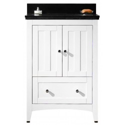 American Imaginations AI-17524 Plywood-Veneer Vanity Set In White