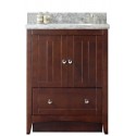American Imaginations AI-17541 Plywood-Veneer Vanity Set In Walnut
