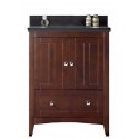 American Imaginations AI-17543 Plywood-Veneer Vanity Set In Walnut