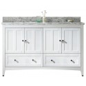 American Imaginations AI-17718 Plywood-Veneer Vanity Set In White