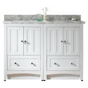 American Imaginations AI-17782 Plywood-Veneer Vanity Set In White