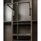 Hardware Resources Soft-close wardrobe lift 33" expanding to 48"