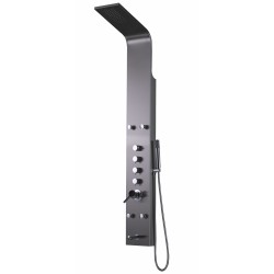 American imaginations AI-11040 Rectangle Wall Mount CUPC Approved Stainless Steel Shower Panel In Chrome Color