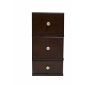 American imaginations AI-264 12.5-in. W x 23.75-in. H Traditional Birch Wood-Veneer Modular Drawer In Walnut