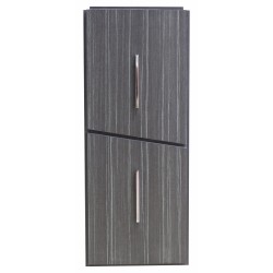 American imaginations AI-18120 12-in. W x 30-in. H Modern Plywood-Melamine Modular Drawer In Dawn Grey
