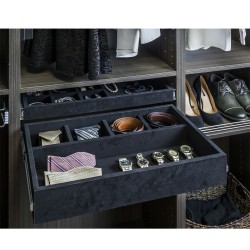 Hardware Resources JD1-24 Jewelry Organizer Drawer, 5 Compartment