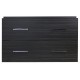 American Imaginations AI-1578 Plywood-Melamine Vanity Set In Dawn Grey