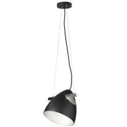 Dainolite 111P 1LT Adjustable Pendant on Chrome Bar