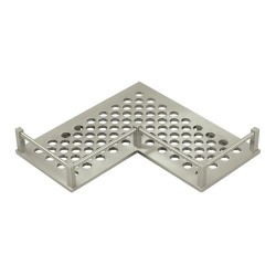 Deltana WBHDUC9 Bathroom Basket HD Universal Corner 9"