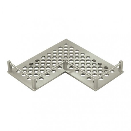 Deltana WBHDUC9 Bathroom Basket HD Universal Corner 9"