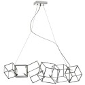 Dainolite CBE 6 Light Horizontal Pendant, Polished Chrome Finish, Low Voltage