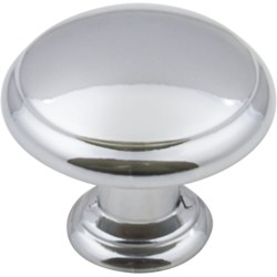 Elements 3940 Gatsby Cabinet Mushroom Knob, Diameter-1 3/16"