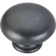 Gatsby 1 3/16" Diameter Mushroom Cabinet Knob with One 8 32 x 1" and One 1 1/4" Screw