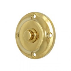 Deltana BBR213 Bell Button, Round Contemporary