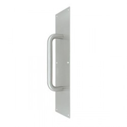Deltana PPH4016 Pull Plate w/ Handle 4" x 16" S/S