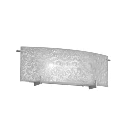 Dainolite V35 Vanity Fixture w/ Frosted Bubble Glass