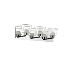 Dainolite VLD836 LED Vanity Fixture, Polished Chrome Finish
