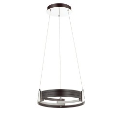 Dainolite 722 LED Pendant, Polished Chrome Accents