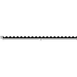 NGP 8150 Aluminum Threshold Assembly Part