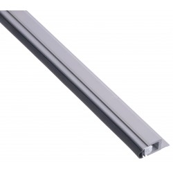 NGP 140S Surface Mounted, Adjustable Mortised Silicone Astragal Seal