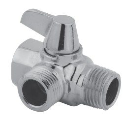 Kingston Brass K160A Plumbing Parts Solid Brass Plumbing Parts Flow Diverter for Shower Arm Mount