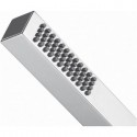 Kingston Brass KX82651 Claremont ABS / Rubber Square Hand & Shower, Bright Chrome