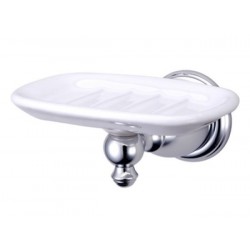 Kingston Brass BA7975C English Vintage Wall Mount Soap Dish, Bright Chrome