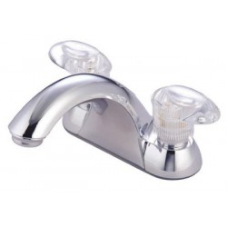 Kingston Brass KB215 Naples Two Handle 4" Centerset Lavatory Faucet w/ LP lever handles