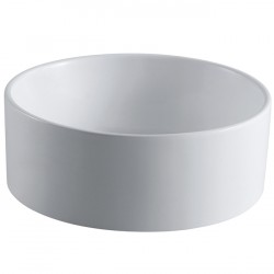 Kingston Brass EV3103 Park White China Vessel Bathroom Sink w/out Overflow