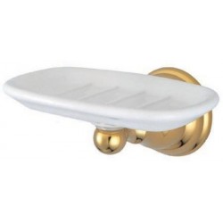 Kingston Brass BA5565PB Royale 18" Dual Towel Bar