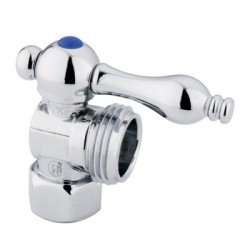 Kingston Brass CC13001 Vintage 1/2-inch Fip X 3/4-inch Hose Thread Quarter-turn Angle Stop Valve