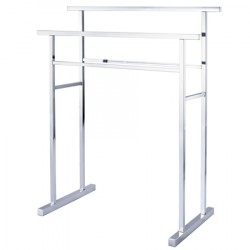 Kingston Brass SCC824 Edenscape Pedestal Steel Construction Towel Rack
