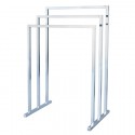 Kingston Brass SCC828 Edenscape Pedestal 3-Tier Steel Construction Towel Rack