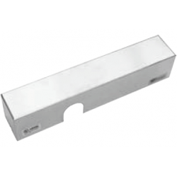 Cal-Royal 900SMET 900 Series Door Closer Slim Metal Cover,Finish-Satin Stainless Steel
