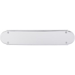 Top Knobs M88 Beaded Appliance Push Plate 15" Length