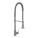 Boann BNYKF-C07S Charlize 27-Inch Flexible 304 Stainless Steel Kitchen Faucet