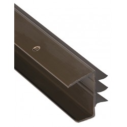 NGP 344 Thermoplastic Door Shoe with Soft Vinyl Fins