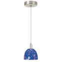 Dainolite DLSL701 (K)1LT Pendant, Satin Chrome Finish
