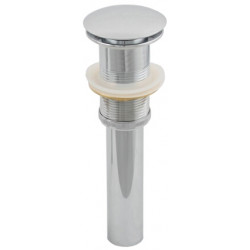 American Imaginations AI-1796 2.6-in. W Brass Bathroom Sink Drain In Chrome